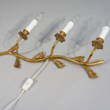 1950's wall lamp in brass. Vägglampa i mässing Wigerdals