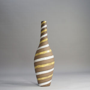 Ingrid Atterberg for Upsala-Ekeby . "Spiral". Floor vase in stoneware.