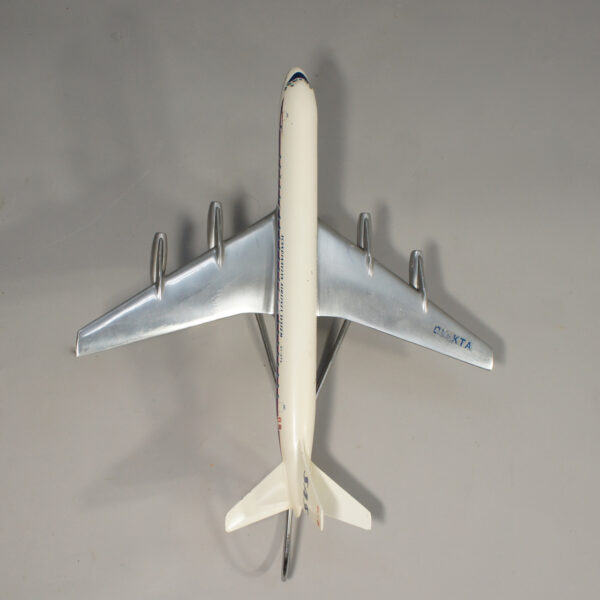 Aircraft model SAS DC-8 by A/S Fermo, Danmark.