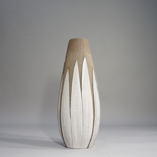 Anna-Lisa Thomson for Upsala-Ekeby, Sweden. "Paprika" Floor vase in stoneware. Golvvas Wigerdals
