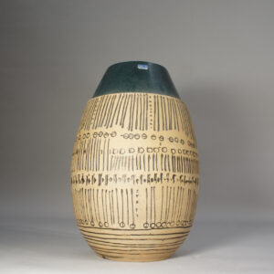 Lisa Larson for Gustavsberg. 1950's ceramic floor vase "Granada". Golvvas Wigerdals