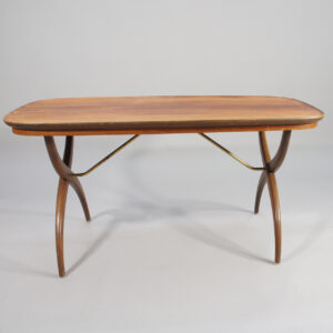 1950's coffee table in teak and beech. Soffbord i teak 1950-tal wigerdal