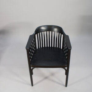A pair of 1990's arm chairs by Adolf Krischanitz, Austria.
