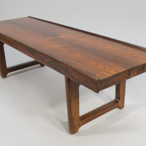 "Bruksbo". Bench in rosewood by Torbjorn Afdal for Krobo, Norway.