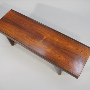 "Bruksbo". Bench in rosewood by Torbjorn Afdal for Krobo, Norway.