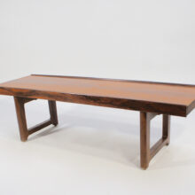 "Bruksbo". Bench in rosewood by Torbjorn Afdal for Krobo, Norway.