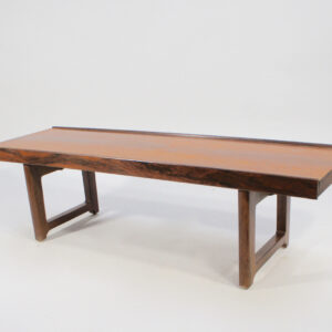 "Bruksbo". Bench in rosewood by Torbjorn Afdal for Krobo, Norway.