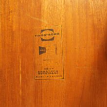 Side table in solid teak by Engström/Myrstrand Tingströms. "Mikado"