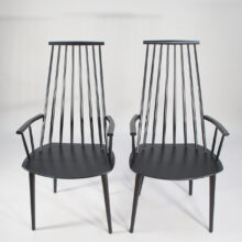 Arm chair J110 in black by Poul Volther for Hay, Denmark.