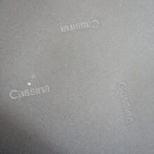 Le Courbusier for Cassina, Italy. LC2. A three seater sofa in black leather and chrome steel.