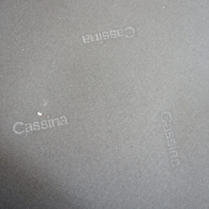 Le Courbusier for Cassina, Italy. LC2. A three seater sofa in black leather and chrome steel.