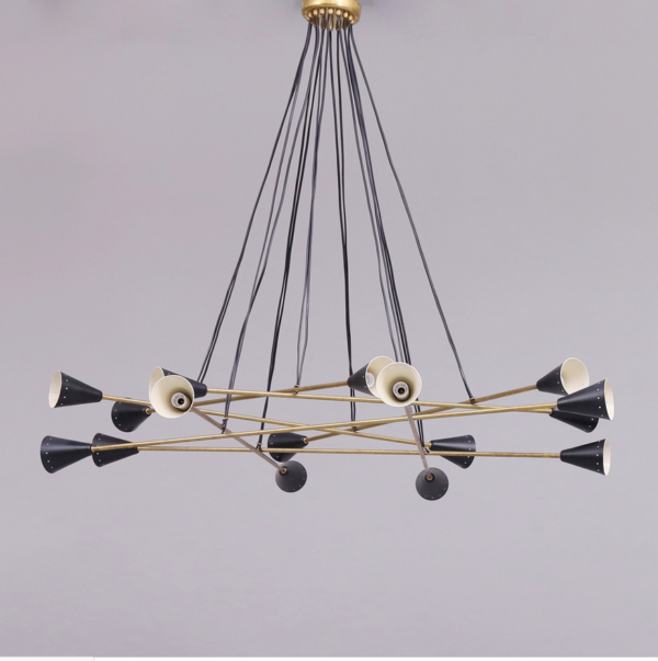 Luci Srl, Parma, Italien, "Intrigo Sputnik". Taklampa ceiling lamp 1