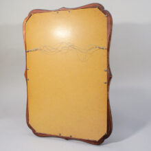 1950's italian mirror in glass