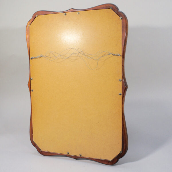 1950's italian mirror in glass