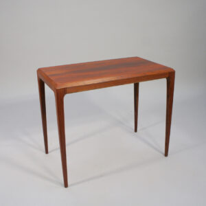 Johannes Andersen for Silkeborg, Denmark. Side table in rosewood.