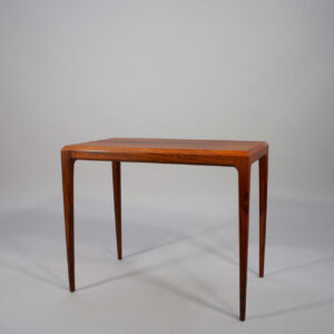Johannes Andersen for Silkeborg, Denmark. Side table in rosewood.