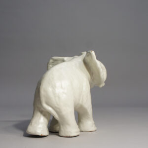 Anna-Lisa Thomson for Upsala-Ekeby, Sweden. 1950's elephant in ceramic.