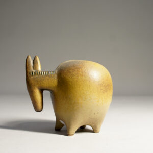 Lisa Larson for Gustavsberg, Sweden. Donkey in ceramic.