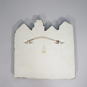 Lisa Larson for Gustavsberg, Sweden. Ceramic wall plaquet of " Gamla Stan.