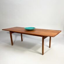 1960's coffee table in solid teak.