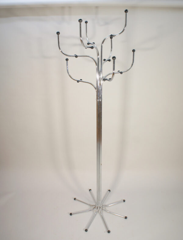 Sidse Werner for Fritz Hansen. "Coat tree". Coat hanger in crome metal.