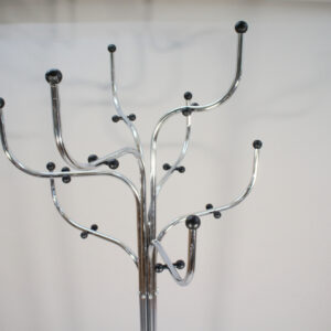 Sidse Werner for Fritz Hansen. "Coat tree". Coat hanger in crome metal.