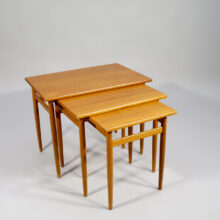 1950's nesting table in teak