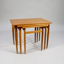 1950's nesting table in teak