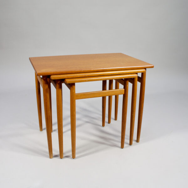 1950's nesting table in teak