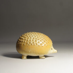 1970's hedgehog in stone ware by Lisa Larson for Gustavsberg, Sweden.