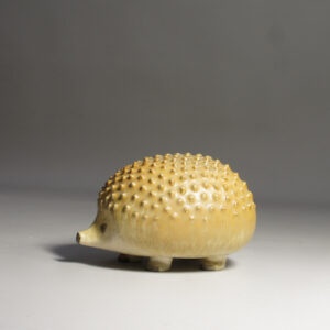 1970's hedgehog in stone ware by Lisa Larson for Gustavsberg, Sweden.