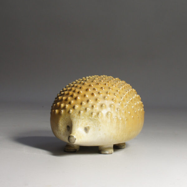 1970's hedgehog in stone ware by Lisa Larson for Gustavsberg, Sweden.