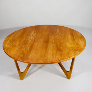 1950's coffee table in teak by Kurt Østervig for Jason, Denmark.