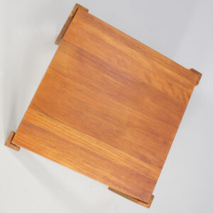 1960's tray table in solid teak by Jens Quistgaard, Denmark.