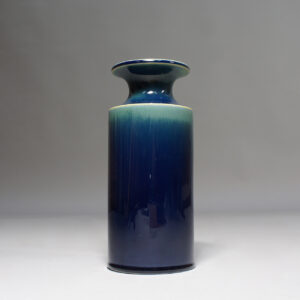 1960's vase in stoneware with hare fur glaze by Britt-Louise Sundell for Gustavsberg, Sweden.