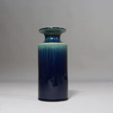 1960's vase in stoneware with hare fur glaze by Britt-Louise Sundell for Gustavsberg, Sweden.