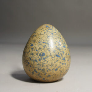 Ceramic egg signed "Jörgen".