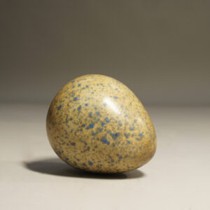 Ceramic egg signed "Jörgen".