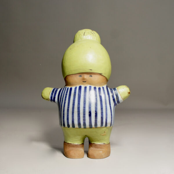 Lisa Larson for Gustavsberg. "Kalle" Figurine in stoneware