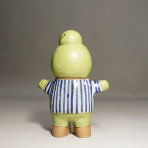 Lisa Larson for Gustavsberg. "Kalle" Figurine in stoneware