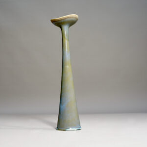 Stig Lindberg for Gustavsberg, Sweden. 1940-50's unique vase in stoneware