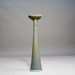 Stig Lindberg for Gustavsberg, Sweden. 1940-50's unique vase in stoneware