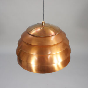 "Lamingo". 1960's ceiling lamp in copper by Torsten Orrling for Hans-Agne Jakobsson