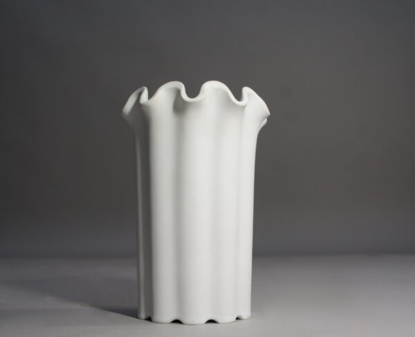 Wilhelm Kåge for Gustavsberg "Våga" Vase in carrara ceramic