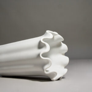 Wilhelm Kåge for Gustavsberg "Våga" Vase in carrara ceramic