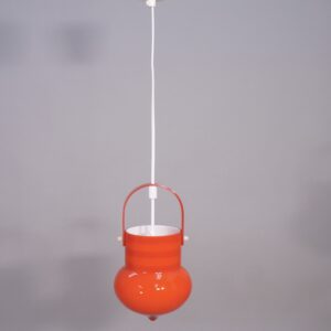 1960's ceiling lamp by Cattis Åselius Lidbeck for Linshammar, Sweden.