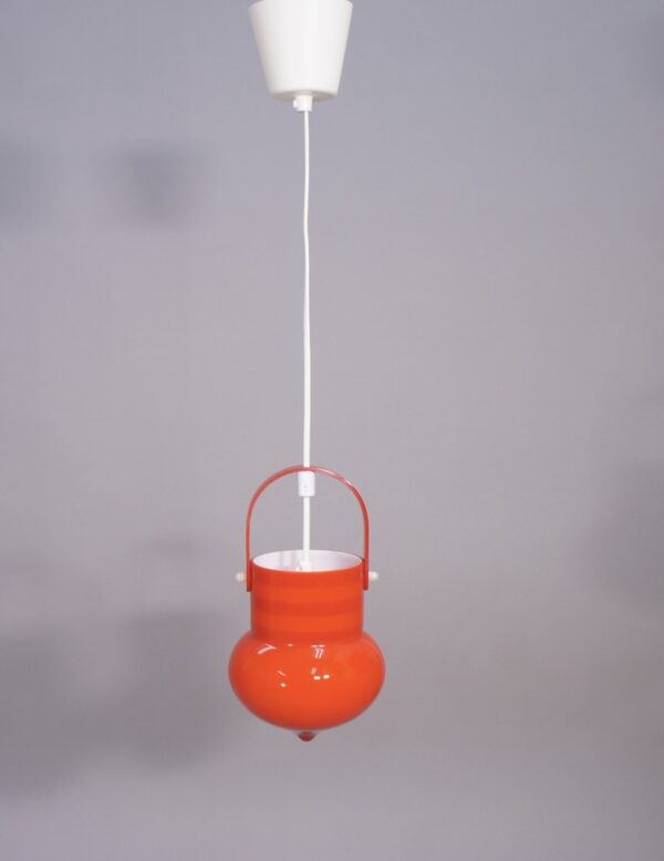 1960's ceiling lamp by Cattis Åselius Lidbeck for Linshammar, Sweden.