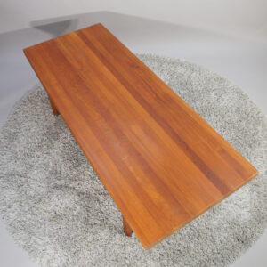 1950-60's bench/coffee table in solid teak.