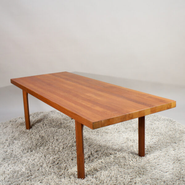 1950-60's bench/coffee table in solid teak.