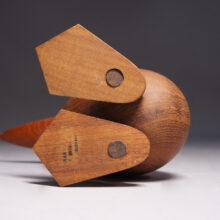 1960's duck in teak by Hans Bolling, Denmark.